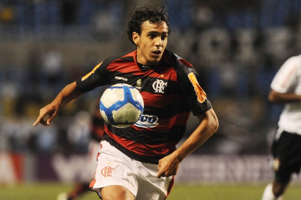 Ronaldo brilha em um só tempo, e Diogo desencanta: 1 a 1 no Engenhão O atacante do Flamengo Diogo desencantou após longo jejum de gols | Alexandre Loureiro / VIPCOMM