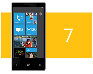 Windows Phone 7 promete acabar com reinado da Apple e do Google. | Reprodução