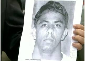 Um dos suspeitos da chacina em São João do Mereti, no Rio de Janeiro. | Reprodução / TV Globo