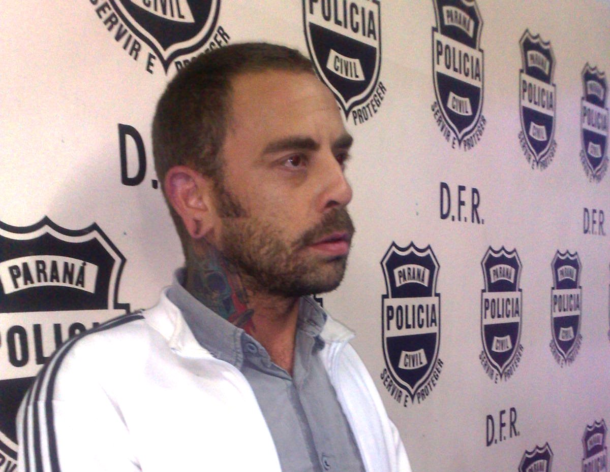 Santana está detido na carceragem da DFR | Felippe Aníbal/ Gazeta do Povo