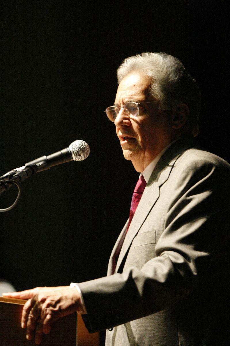 Fernando Henrique Cardoso: o "novo" líder da oposição. | Valterci Santos / Gazeta do Povo