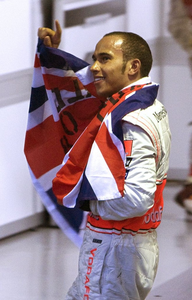 Em 2008, Hamilton levou com emoção | 