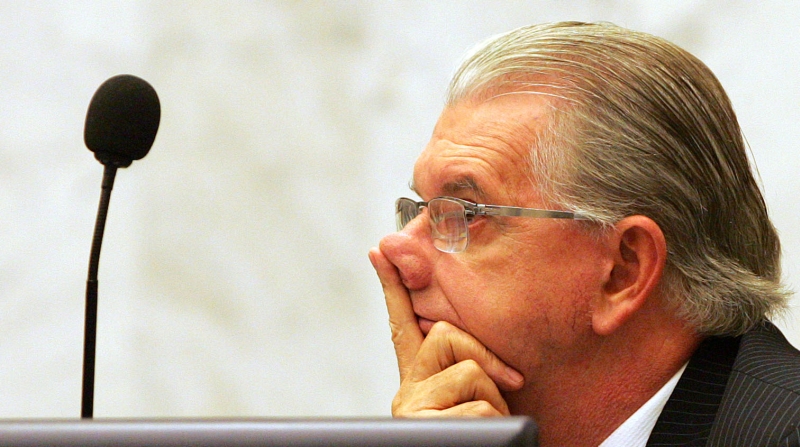 Nelson Justus: aprovando moção de aplauso para quem denunciou a Assembleia. | Hugo Harada/ Gazeta do Povo