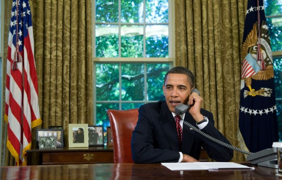 Obama: conversa telefônica com Dilma sobre o Haiti, economia e energia limpa | Saul Loeb / AFP