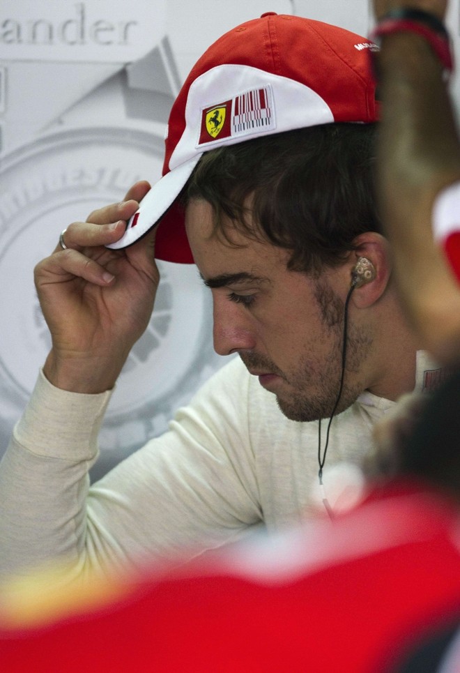 Fernando Alonso durante treino no GP do Brasil: espanhol pode fazer história em São Paulo | Jefferson Bernardes/ AFP