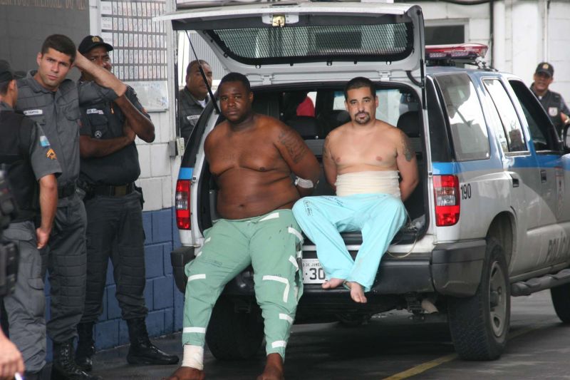 Polícia prendeu os traficantes Faustão e Branquinho em uma barreira | Jadson Marques/AE