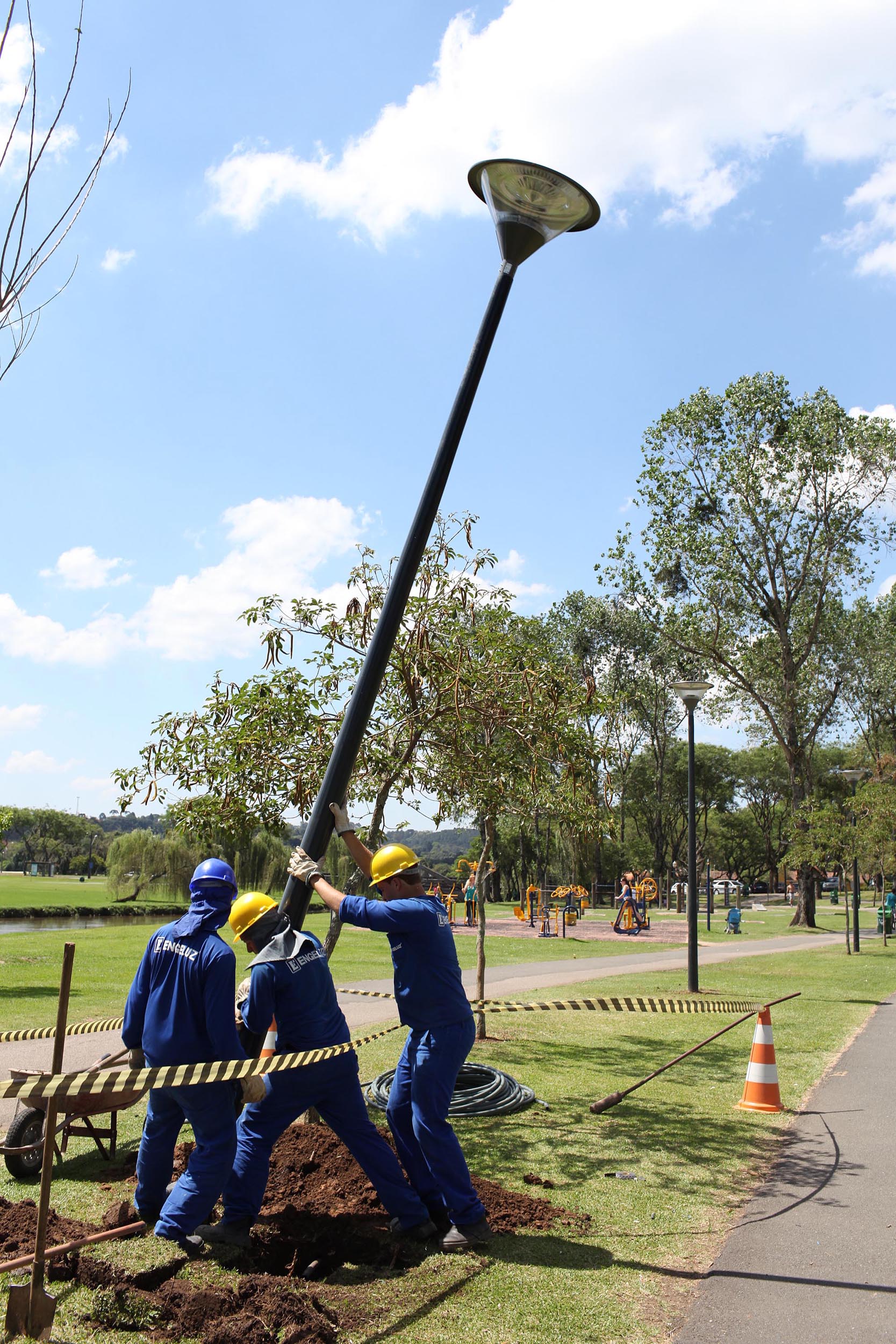 Noventa postes serão instalados e 240 luminárias serão trocadas no parque | Maurilio Cheli/SMCS/Prefeitura de Curitiba