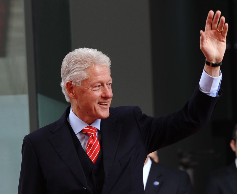 O ex-presidente Bill Clinton poderá fazer discurso sobre energia limpa em comédia | Hoang Dinh Nam/AFP