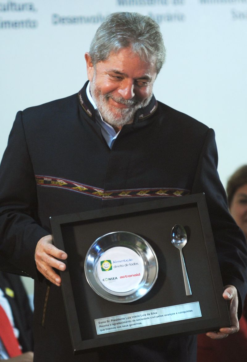 O presidente Luiz Inácio Lula da Silva, participa do 3º Seminário Nacional do Programa de Aquisicão de Alimentos | Agência Brasil