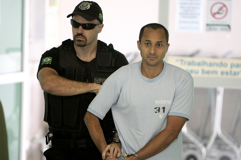 O traficante Marcinho VP (à direita) foi um dos transferidos ontem para Rondônia | Cesar Machado / Vale Press