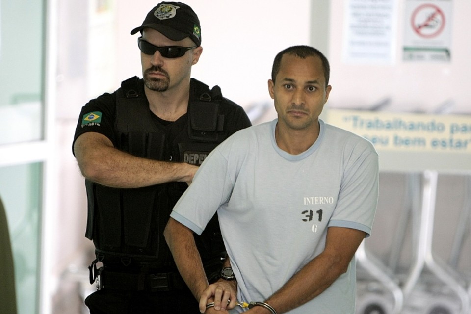 O traficante Marcinho VP (à direita) foi um dos transferidos ontem para Rondônia | Cesar Machado / Vale Press