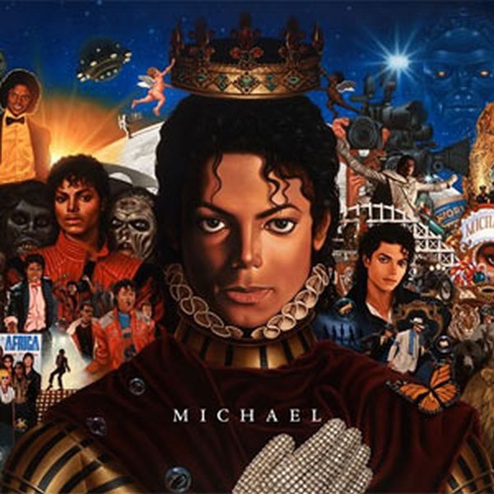 Capa do álbum Michael, que será lançado em
14 de dezembro pela Sony | Divulgação