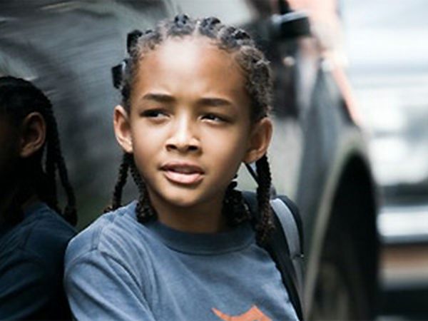 O ator Jaden Smith em cena do filme Karate Kid | Divulgação
