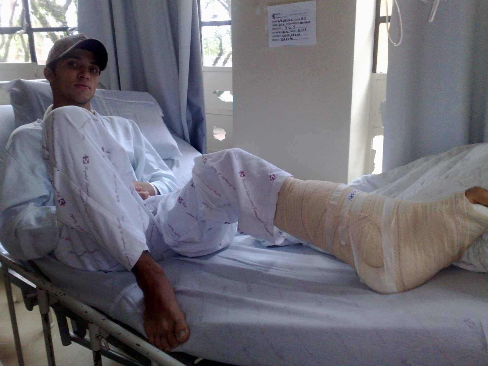 Wellington Ramos está há 13 dias internado: "Pensei que ia morrer" | Felippe Aníbal/ Gazeta do Povo