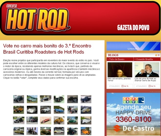 A página de votação estará disponível a partir desta segunda-feira | 