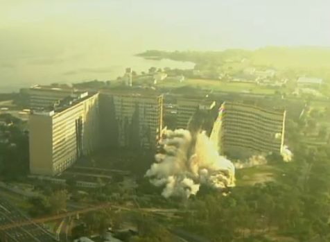 Reforma do prédio seria mais cara do que a derrubada | Reprodução/TV Globo