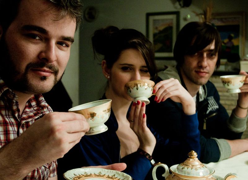 Os músicos Zack Wire, Chloe De Wolf e Cello Zero formam o 666 Order | Fernanda Porto / Divulgação do Myspace