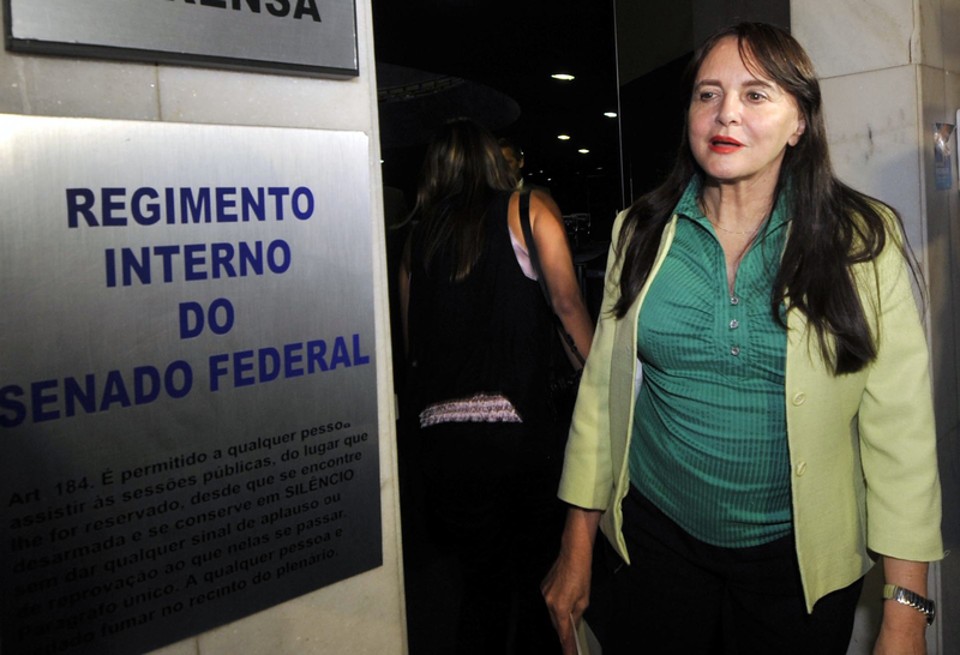 Senadora Serys é oficializada relatora do Orçamento de 2011 A senadora Serys Slhessarenko (PT-MT) | Agência Brasil