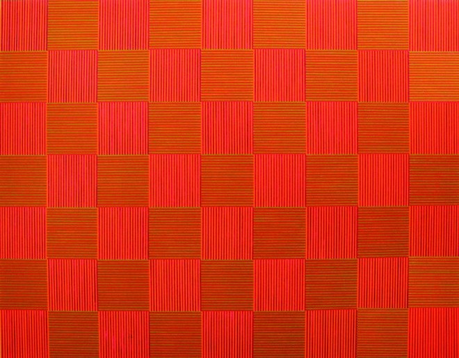 Tela do paulistano Samir Jamal, que realiza sua primeira mostra em Curitiba |