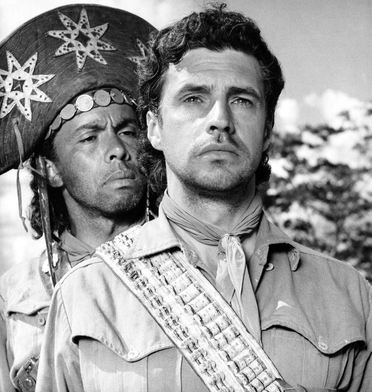 Milton Ribeiro, como Capitão Galdino, e Alberto Rushell, como Teodoro: duelo no centro da trama | Divulgação