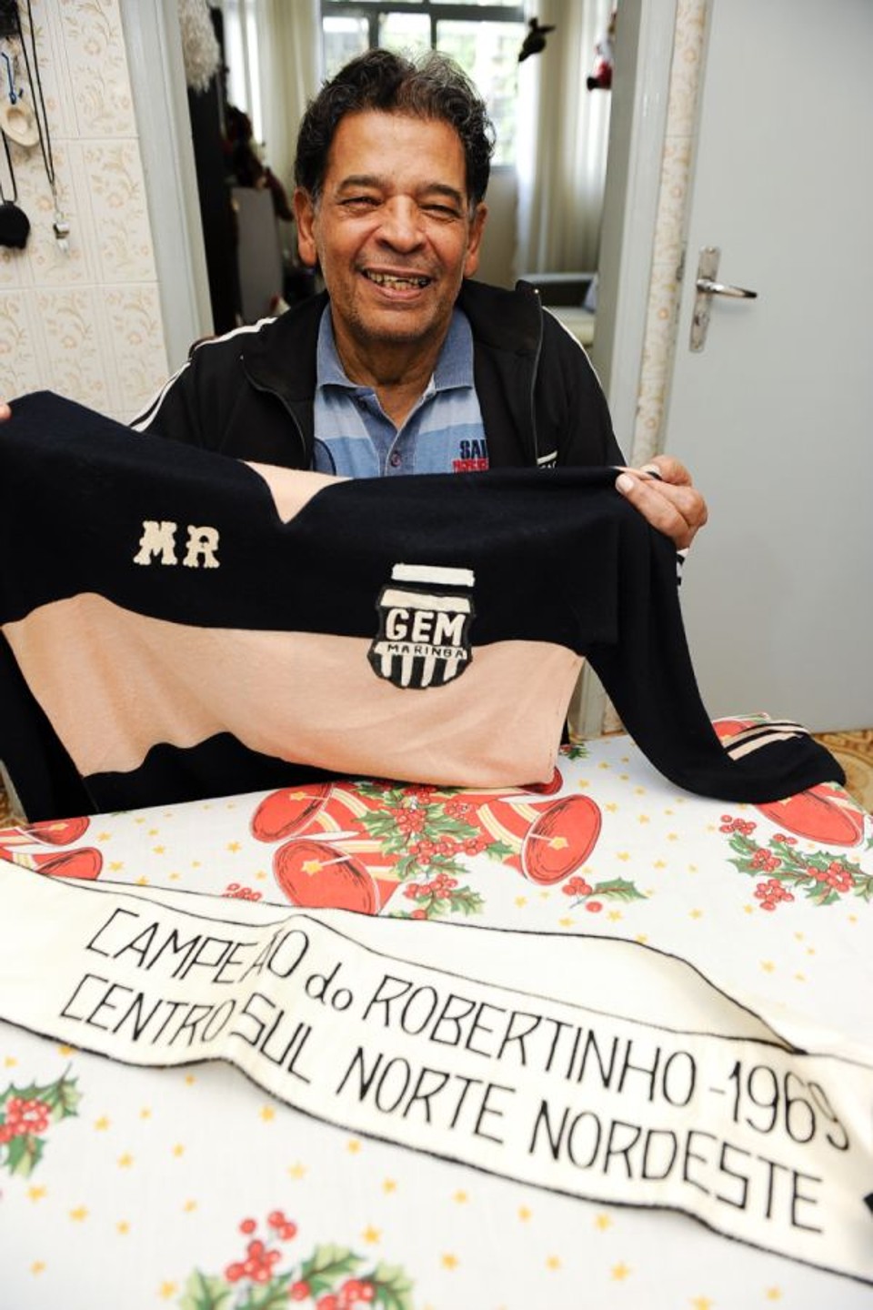 O ex-goleiro Maurício Gonçalves,  campeão do Robertinho com o Grêmio Maringá, se considera campeão nacional | Fábio Dias/ Gazeta Maringá