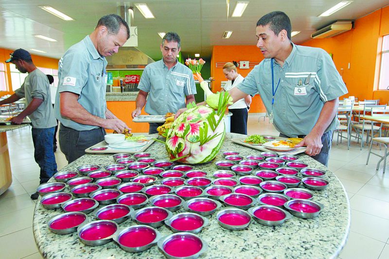 Alimentação saudável é a base para qualidade de vida na Apetit, em Londrina | Roberto Custódio / Gazeta do Povo