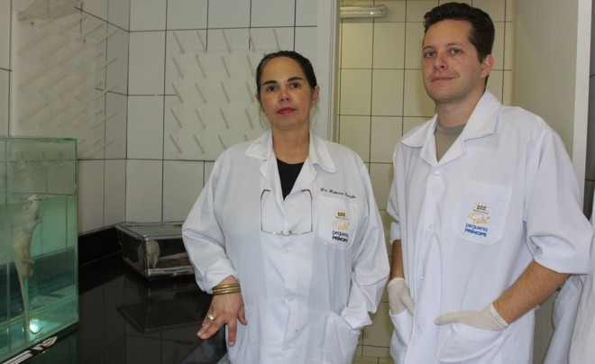 Os pesquisadores, Katherine Teixeira de Carvalho e Ricardo Cunha | 