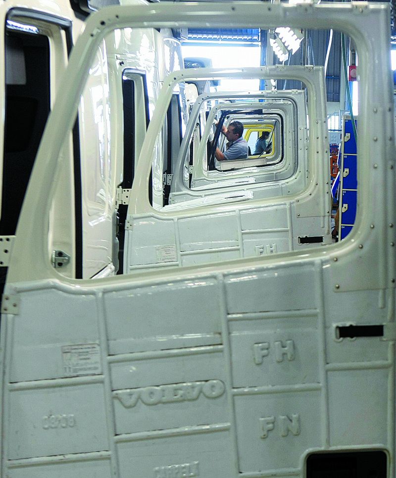 Fábrica da Volvo em Curitiba: práticas de longo prazo | Daniel Castellano / Gazetado Povo