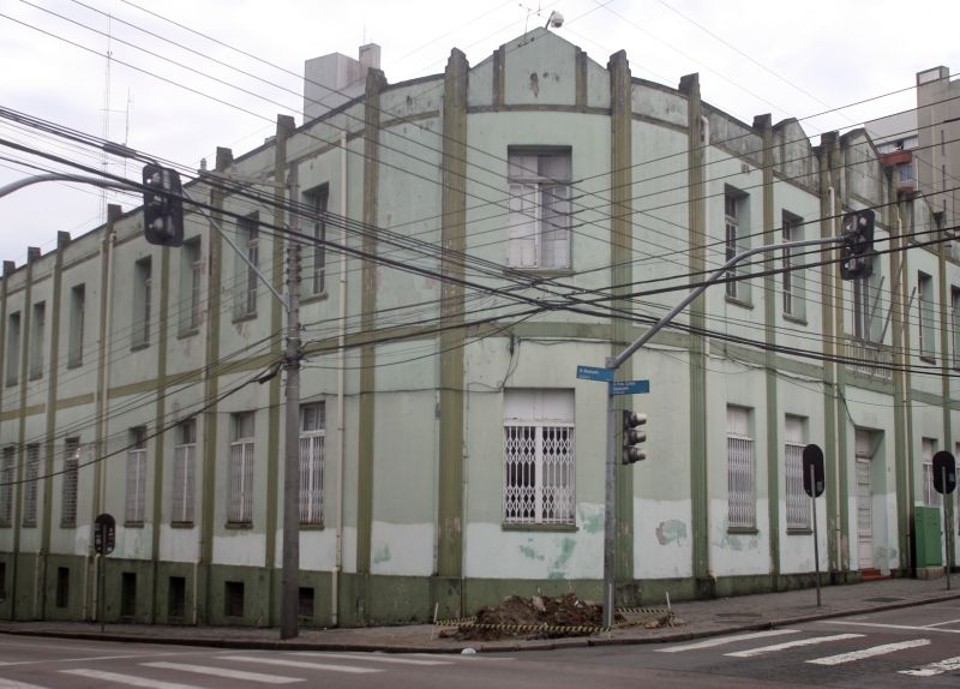 Antigo quartel da Rua Riachuelo irá abrigar complexo com salas de exbição e espaço para cursos, café e butique | Priscila Forone/Gazeta do Povo