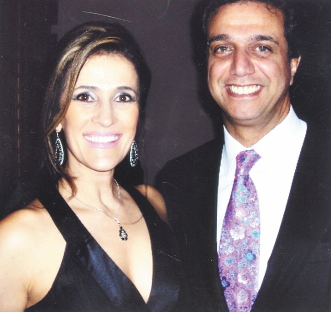 Simpáticos, belos e charmosos, a advogada Astrid Wilhelm Batista da Silveira e o empresário Zé Maria Abujamra destacavam-se | 