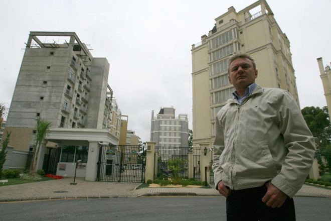 O empresário Cesar Knack se mudou do Juvevê para o Cabral há quatro anos |