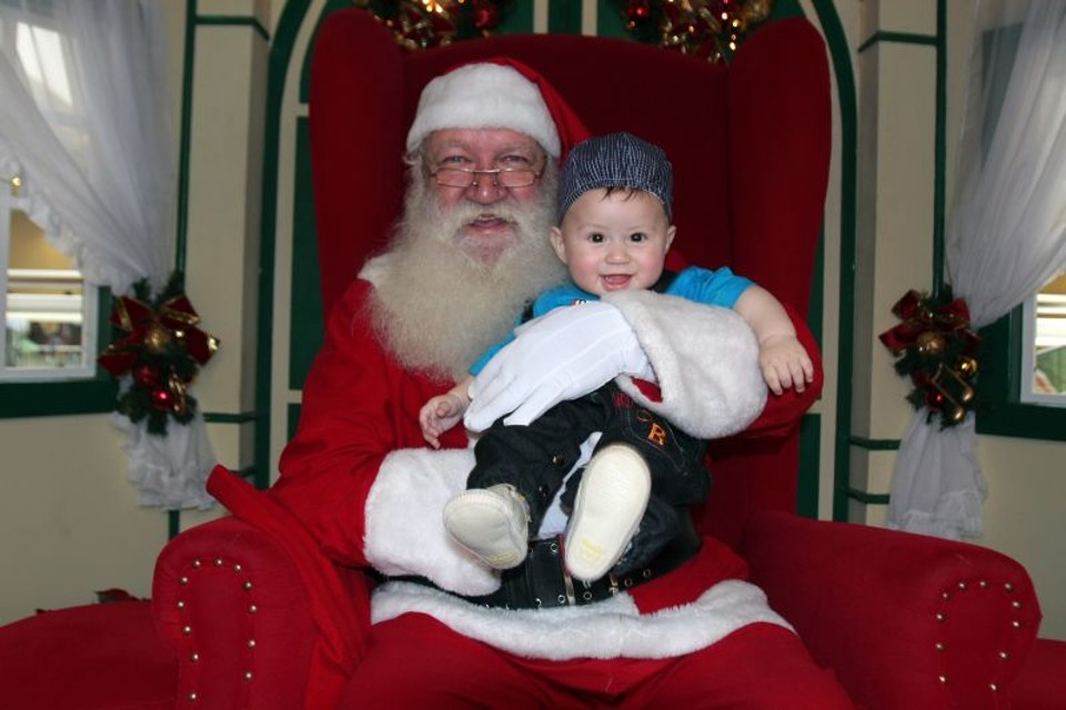 Staben, em seu oitavo Natal como Noel: "É gratificante e dá alto astral" | Walter Alves/ Gazeta do Povo