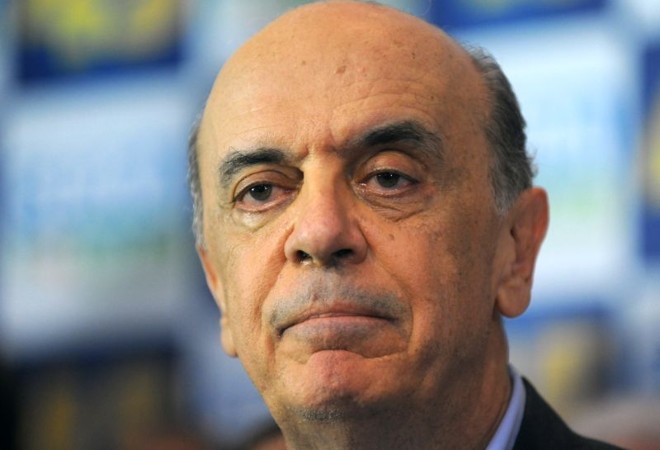 José Serra: quem não aparece não é lembrado. |