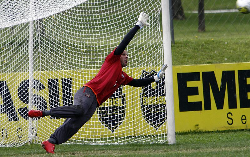 João Carlos segue no gol atleticano, apesar de questionamentos por parte da torcida | Priscila Forone / Agência de Notícias Gazeta do Povo