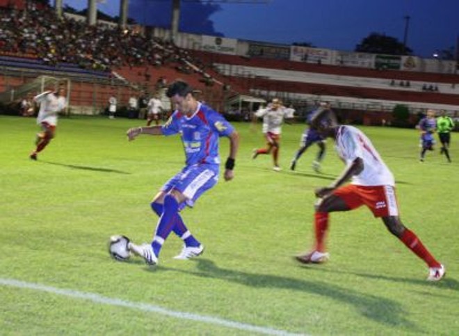 No amistoso realizado esse mês em Paranavaí, o ACP venceu o Cianorte por 3 a 1 |