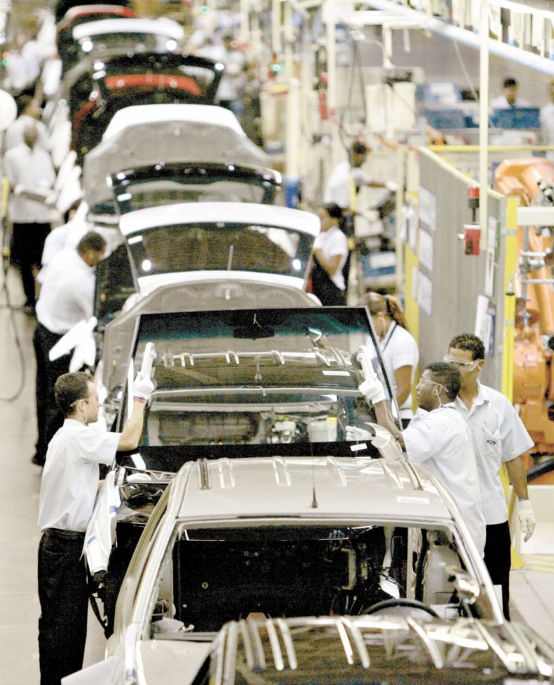 Linha de produção do EcoSport e Fiesta: recall envolve 300 mil carros | Paulo Whitaker/Reuters