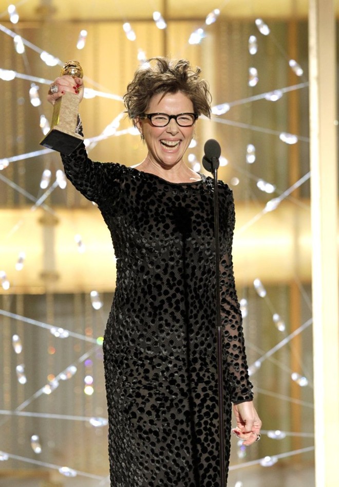A experiente Annette Bening: prêmio de melhor atriz (comédia) | 