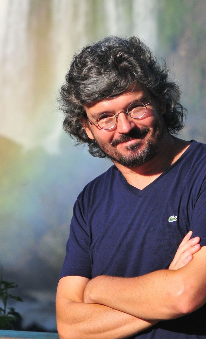 O diretor João Jardim está em férias com a família em Foz do Iguaçu |