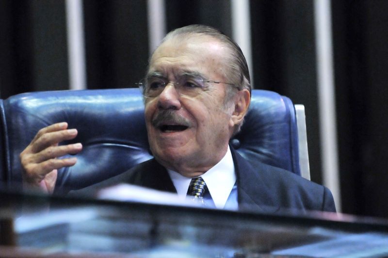 José Sarney afirma que nunca fez parte da presidência da fundação | Geraldo Magela / Agência Senado