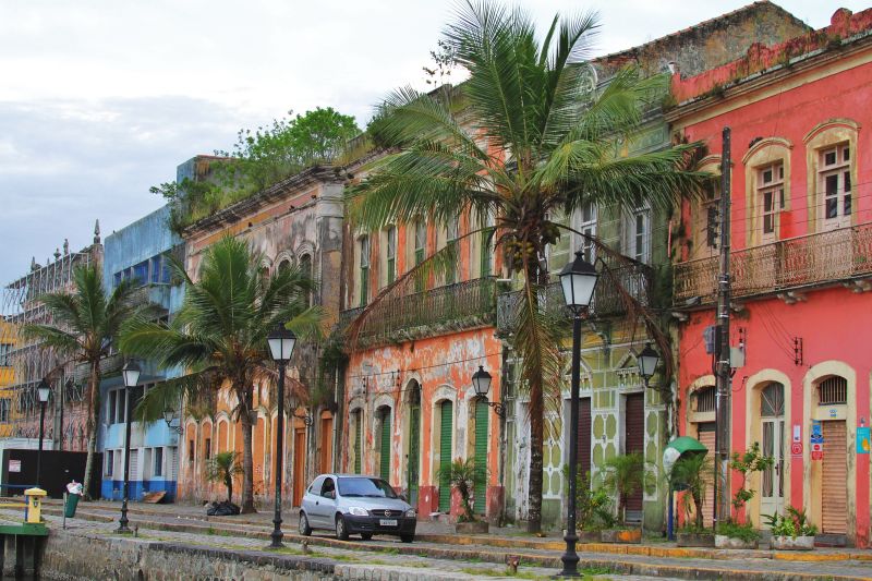 Centro histórico de Paranaguá: 150 vagas de estacionamento serão extintas | Daniel Castellano / Gazeta do Povo