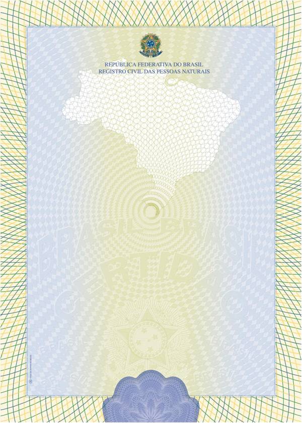 Novo papel será emitido pela Casa da Moeda | Reprodução Anoreg-BR