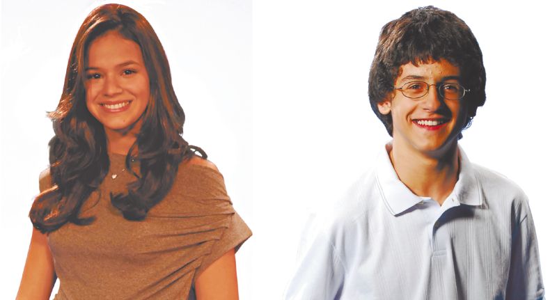 Bruna Marquezine e David Lucas entram na adolescência com imagem positiva dentro da Rede Globo | Fotos: Alex Carvalho/TV Globo