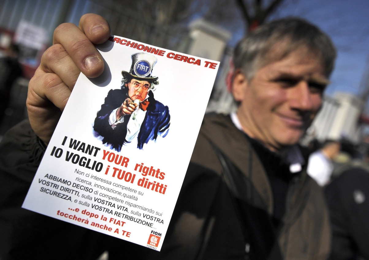Depois de protestos, trabalhadores da Fiat entram em acordo | Reuters