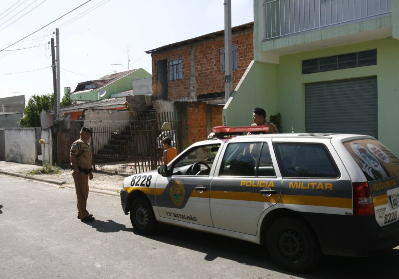 O crime ocorreu na Rua Rui Fonseca Itiberê da Cunha, na CIC | Priscila Forone/Agência de Notícias Gazeta do Povo