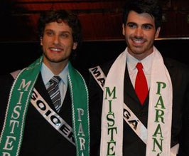 Ex-BBB e BBB em concurso de moda | Divulgação Mister Paraná 2009