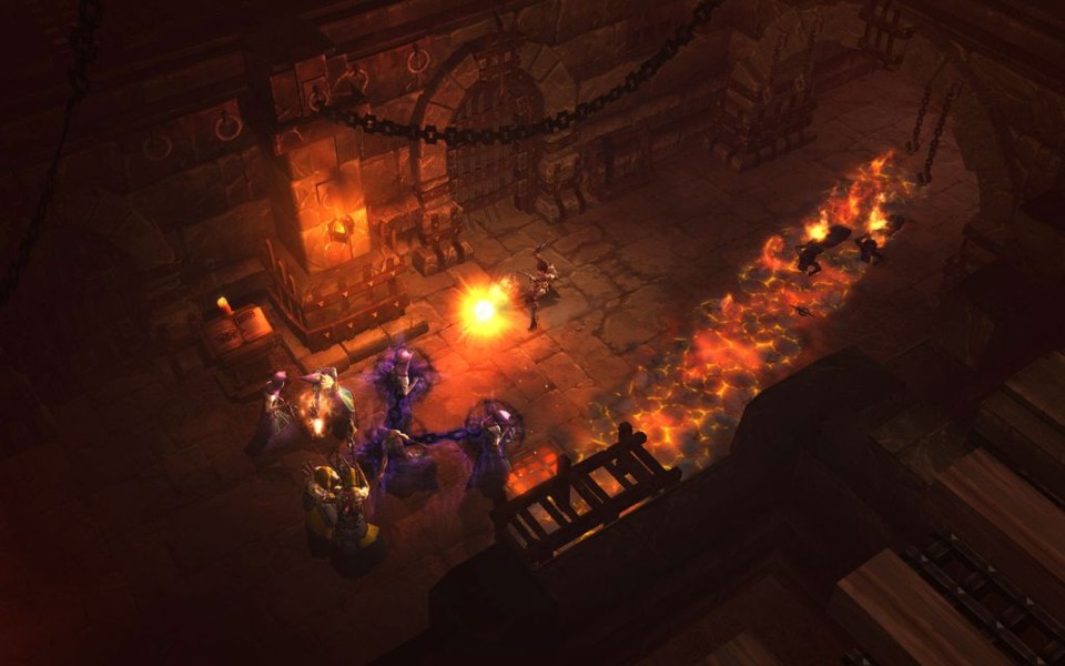 Tela de Diablo 3, em um dos previews já apresentados pela Blizzard: RPG pode atrasar | Divulgação/Blizzard