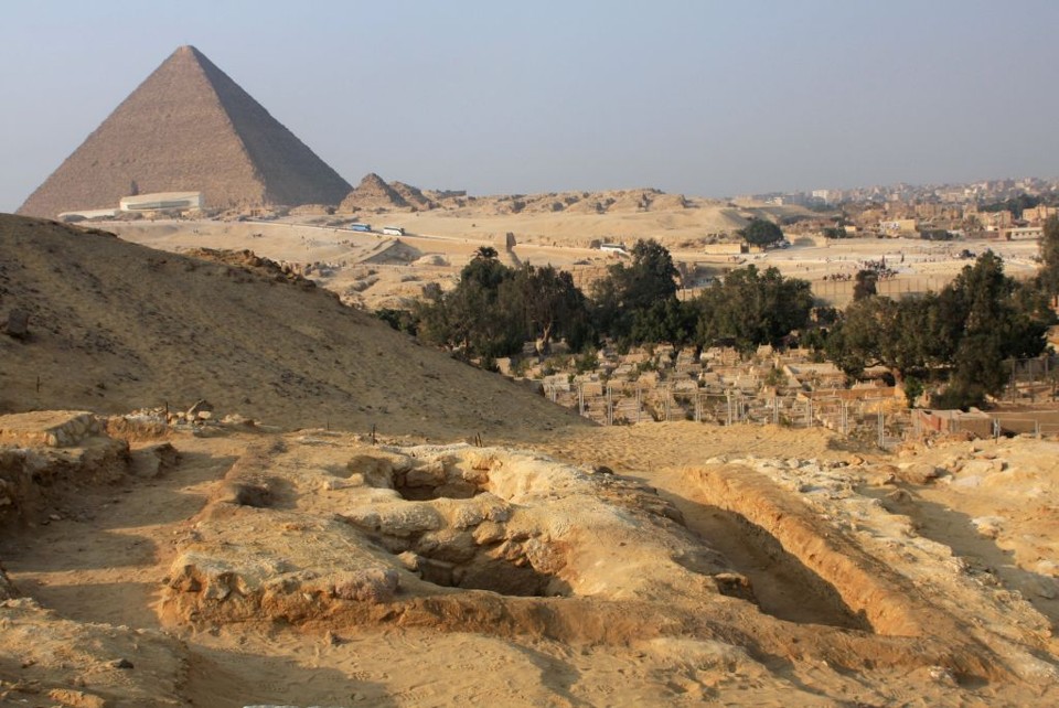 Escavaçõs perto das pirâmides de Giza: turismo em alerta | AFP