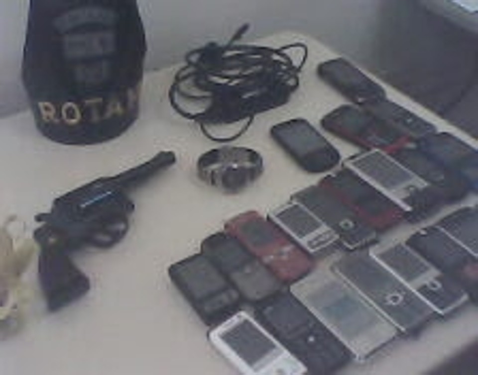 Todo o material roubado foi recuperado pelos policiais | Rotam, 12º BPM