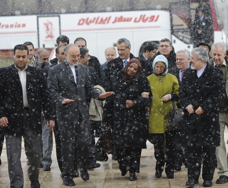 Visitantes viram de perto a usina onde o urânio é enriquecido | Hamid Forootan/ Reuters