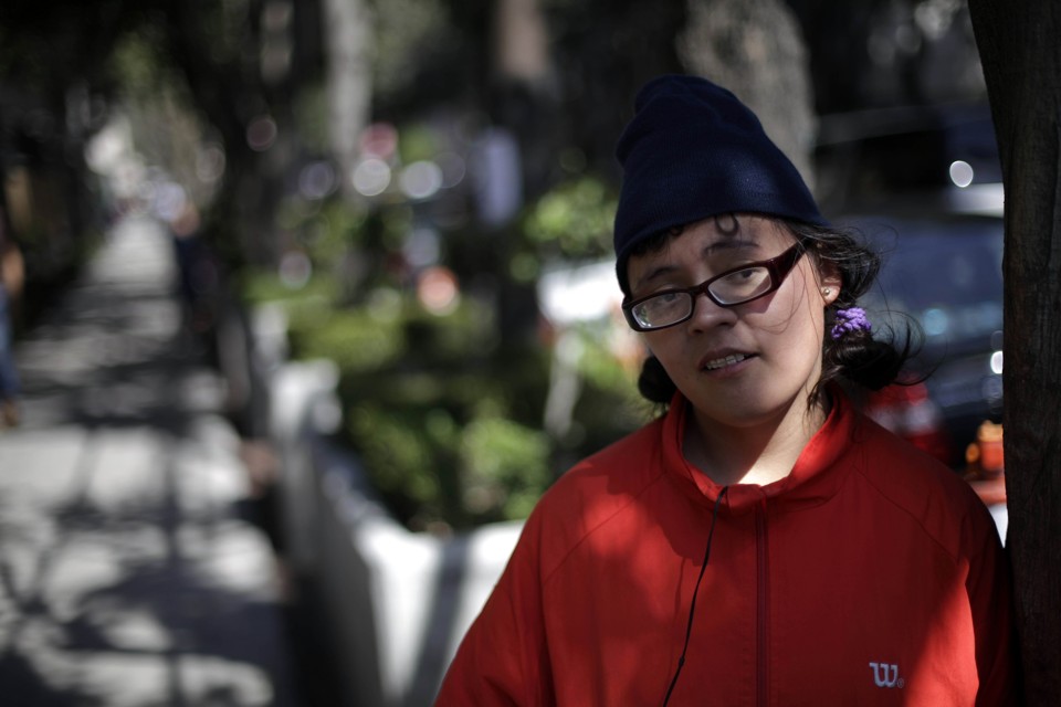 A jovem Estibalis Chávez | REUTERS/Jorge Dan Lopez